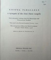 GOSPEL PARALLELS 