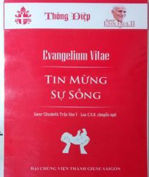 THÔNG ĐIỆP TIN MỪNG SỰ SỐNG