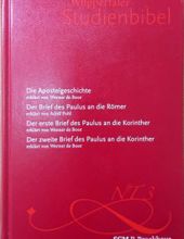 WUPPERTALER STUDIENBIBEL: DIE APOSTELGESCHICHTE; DER BRIEF DES PAULUS AN DIE RÖMER ...