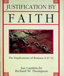 JUSTIFICATION BY FAITH