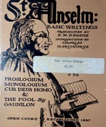 SAINT ANSELM: BASIC WRITINGS