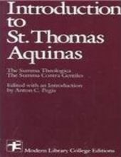 INTRODUCTION TO ST. THOMAS AQUINAS