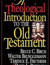 A THEOLOGICAL INTRODUCTION TO THE OLD TESTAMENT