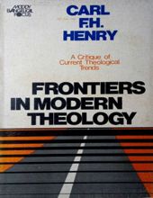 FRONTIERS IN MODERN THEOLOGY