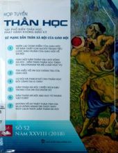 HỢP TUYỂN THẦN HỌC: SỐ 52, NĂM 2018