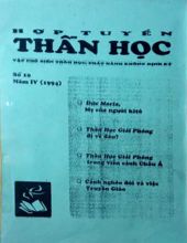 HỢP TUYỂN THẦN HỌC: SỐ 10, NĂM 1994