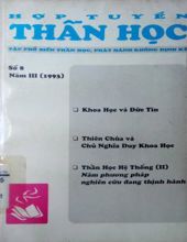 HỢP TUYỂN THẦN HỌC: SỐ 8, NĂM 1993