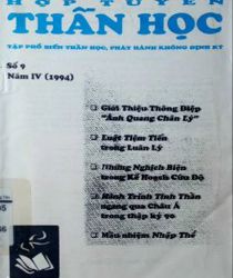 HỢP TUYỂN THẦN HỌC: SỐ 9, NĂM 1994