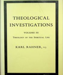 THEOLOGICAL INVESTIGATIONS - VOL. III