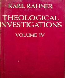 THEOLOGICAL INVESTIGATIONS - VOL. IV