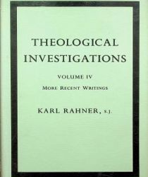 THEOLOGICAL INVESTIGATIONS - VOL. IV