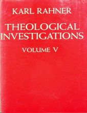 THEOLOGICAL INVESTIGATIONS - VOL. V