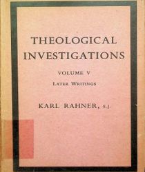 THEOLOGICAL INVESTIGATIONS - VOL. V