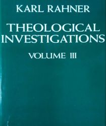 THEOLOGICAL INVESTIGATIONS - VOL. III