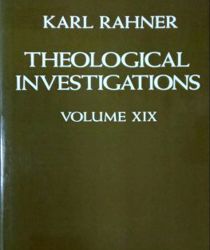 THEOLOGICAL INVESTIGATIONS - VOL.XIX