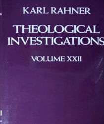 THEOLOGICAL INVESTIGATIONS - VOL. XXII