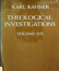 THEOLOGICAL INVESTIGATIONS - VOL.XIX