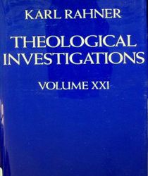 THEOLOGICAL INVESTIGATIONS - VOL. XXI