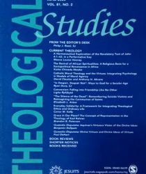 THEOLOGICAL STUDIES: JUNE 2020, VOL. 81, NO. 2