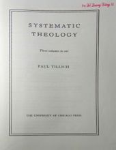 SYSTEMATIC THEOLOGY. THREE VOLUMES IN ONE