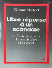 LIBRE RÉPONSE À UN SCANDALE