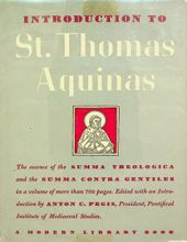 INTRODUCTION TO SAINT THOMAS AQUINAS