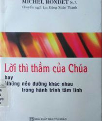 LỜI THÌ THẦM CỦA CHÚA