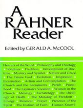 A RAHNER READER
