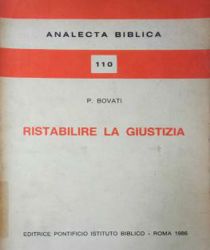 RISTABILIRE LA GIUSTIZIA