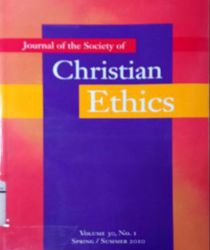 JOURNAL OF THE SOCIETY OF CHRISTIAN ETHICS