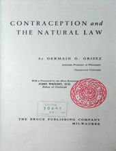 CONTRACEPTION AND THE NATURAL LAW