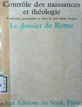 CONTRÔLE DES NAISSANCES ET THÉOLOGIE