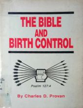 THE BIBLE AND BIRTH CONTROL