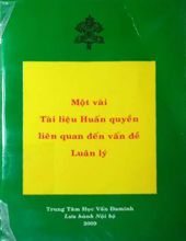 MỘT VÀI TÀI LIỆU HUẤN QUYỀN LIÊN QUAN ĐẾN VẤN ĐỀ LUÂN LÝ