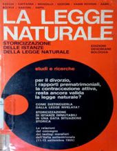 LA LEGGE NATURALE