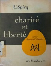 CHARITÉ ET LIBERTÉ SELON LE NOUVEAU TESTAMENT