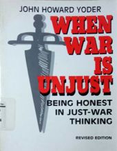 WHEN WAR IS UNJUST