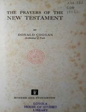 THE PRAYERS OF THE NEW TESTAMENT