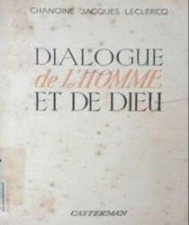 DIALOGUE DE L'homme ET DE DIEU