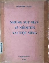 NHỮNG SUY NIỆM VỀ NIỀM TIN VÀ CUỘC SỐNG