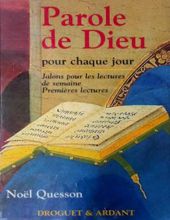 PAROLE DE DIEU POUR CHAQUE JOUR - TOME II_PREMIÈRES LECTURES