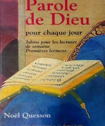PAROLE DE DIEU POUR CHAQUE JOUR - TOME II_PREMIÈRES LECTURES