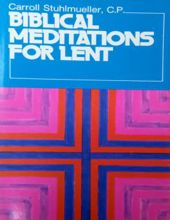 BIBLICAL MEDITATIONS FOR LENT 