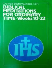 BIBLICAL MEDITATIONS FOR ORDINARY TIME