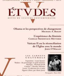 ÉTVDES: REVUE DE CULTURE CONTEMPORAINE: TOME 417, NO 3, SEPTEMBRE 2012