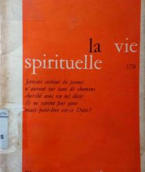 LA VIE SPIRITUELLE