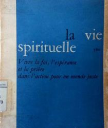 LA VIE SPIRITUELLE