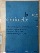 LA VIE SPIRITUELLE