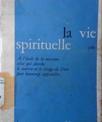 LA VIE SPIRITUELLE