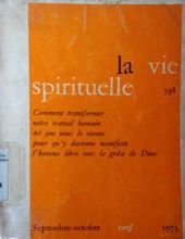 LA VIE SPIRITUELLE